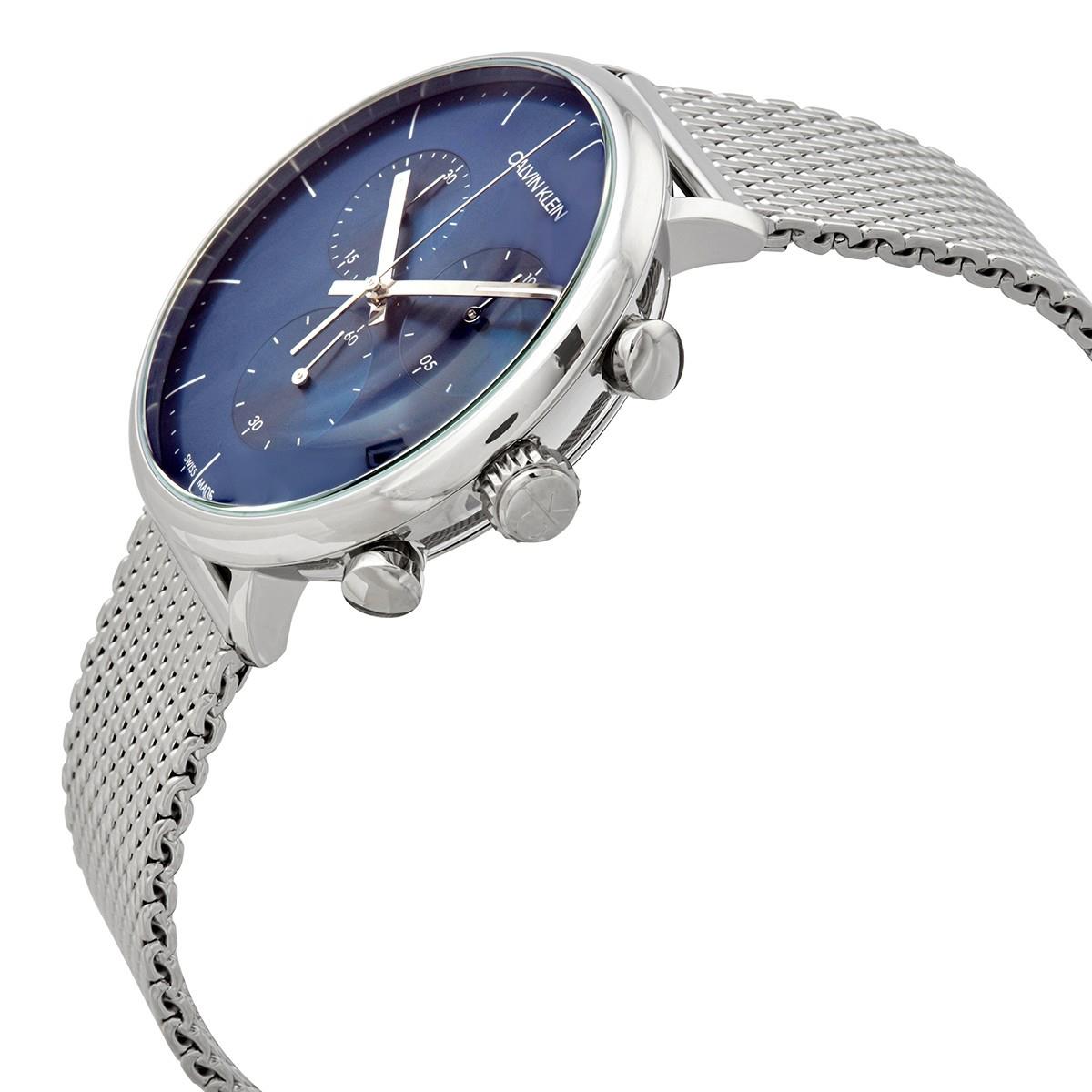 Calvin Klein K8M2712N High Noon Chronograph Quartz Blue Dial Men's Watch