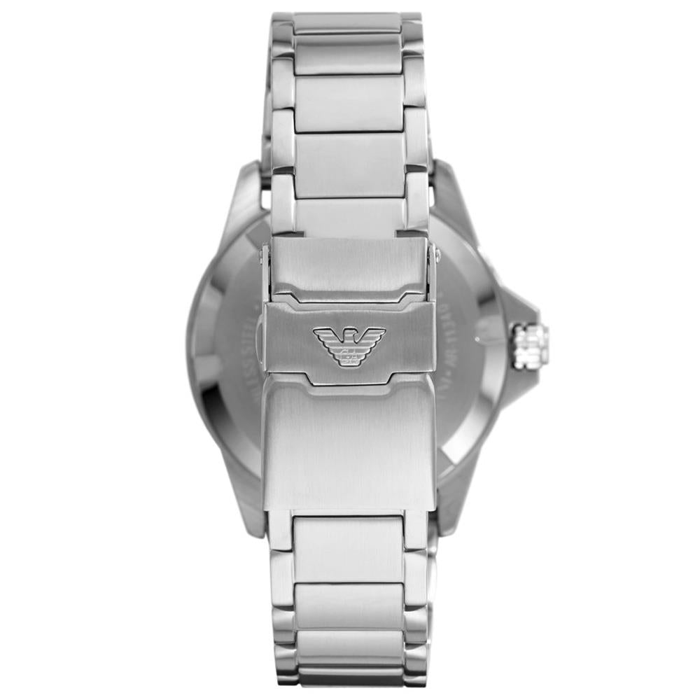 Emporio Armani AR11339 Three-Hand Date Stainless Steel Men's Watch