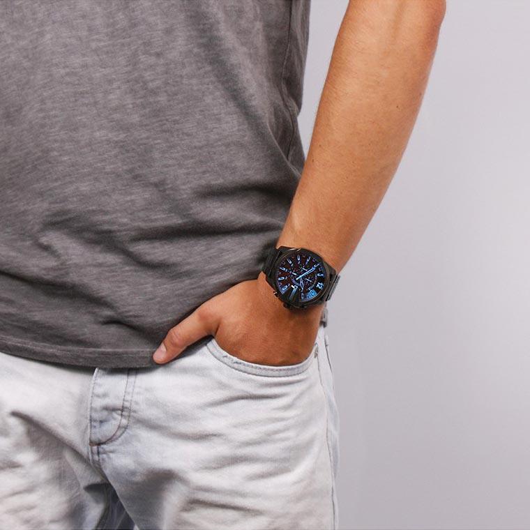 Diesel DZ4318 Mega Quartz Stainless Steel Men's Watch