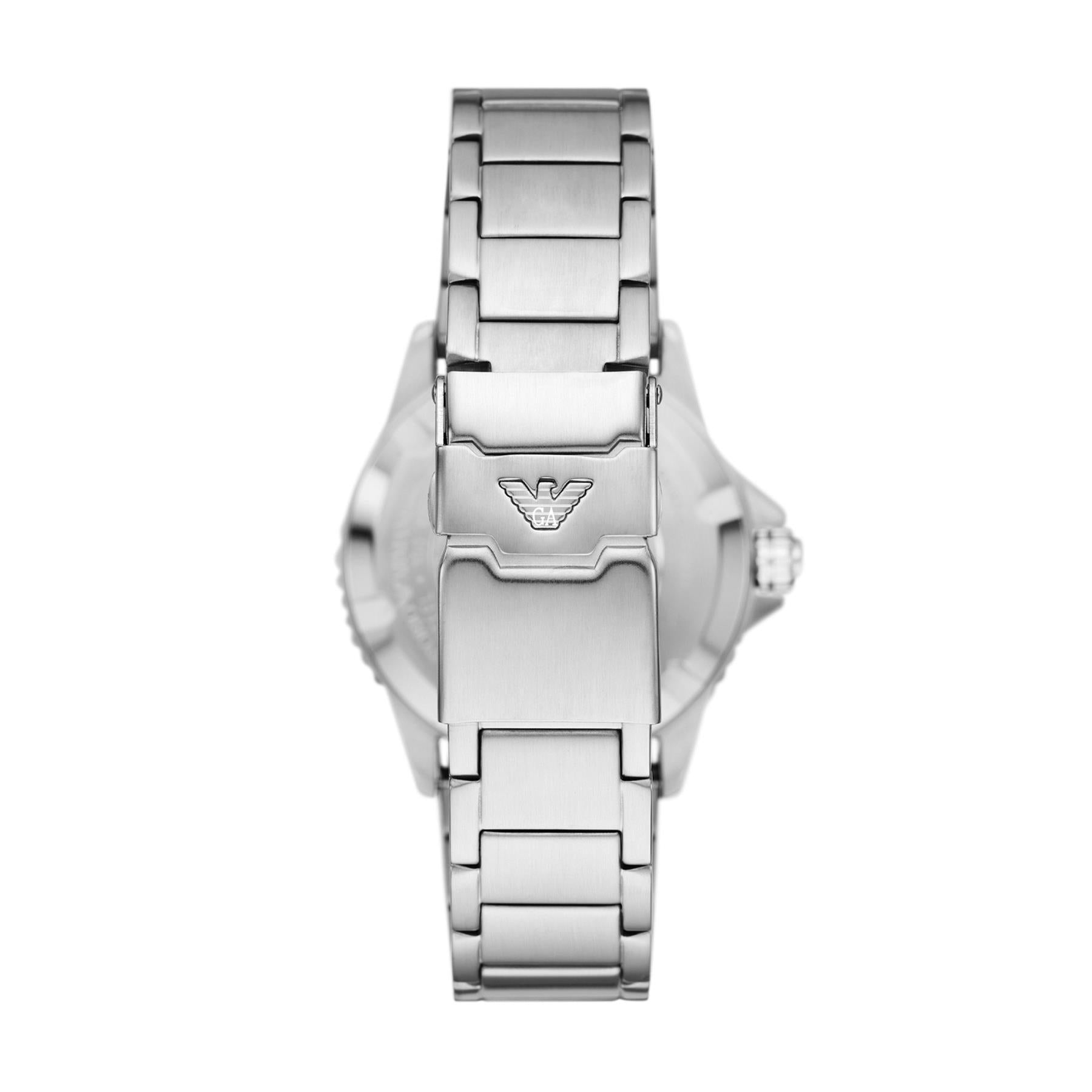 Emporio Armani AR11589 Diver 42mm GMT Men's Watch