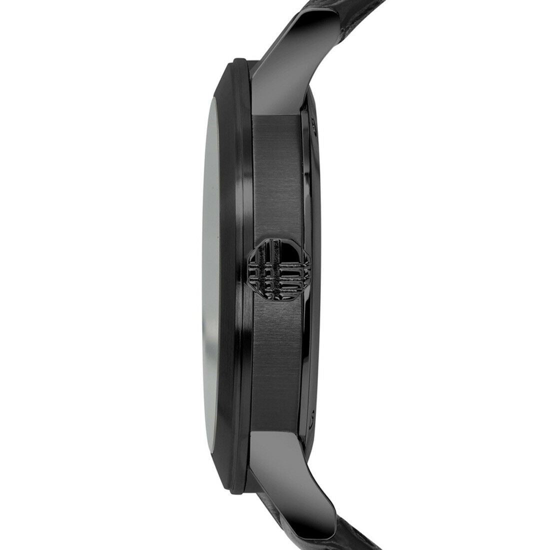 Burberry BU9906 City Black Leather Strap Men's Watch