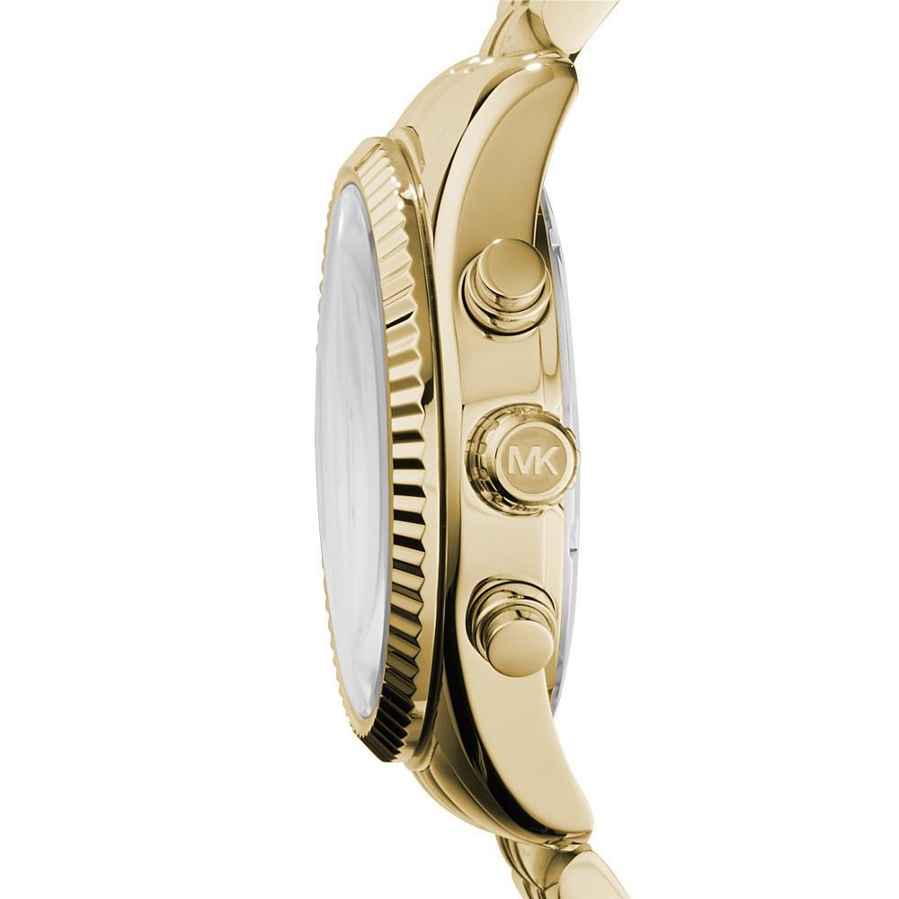 Michael Kors MK5556 Chronograph Champagne Dial Gold Ladies Watch