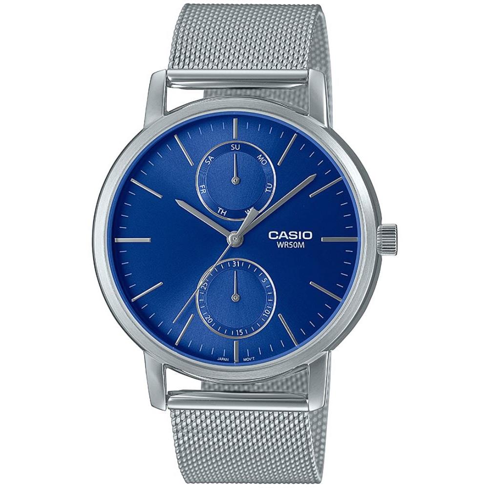 Casio MTP-B310M-2AVEF Silver Multi Dial Mens Watch