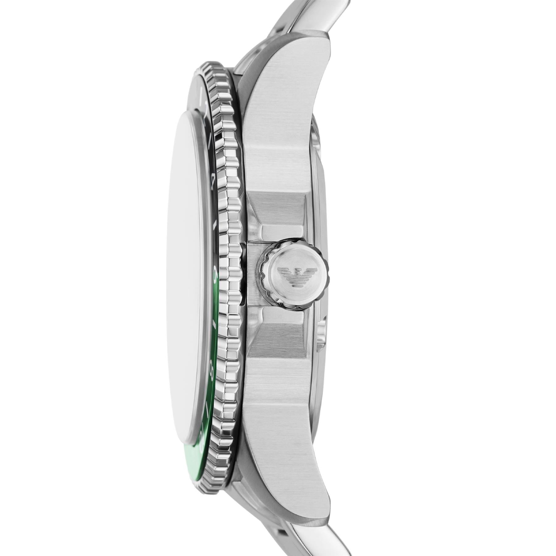 Emporio Armani AR11589 Diver 42mm GMT Men's Watch