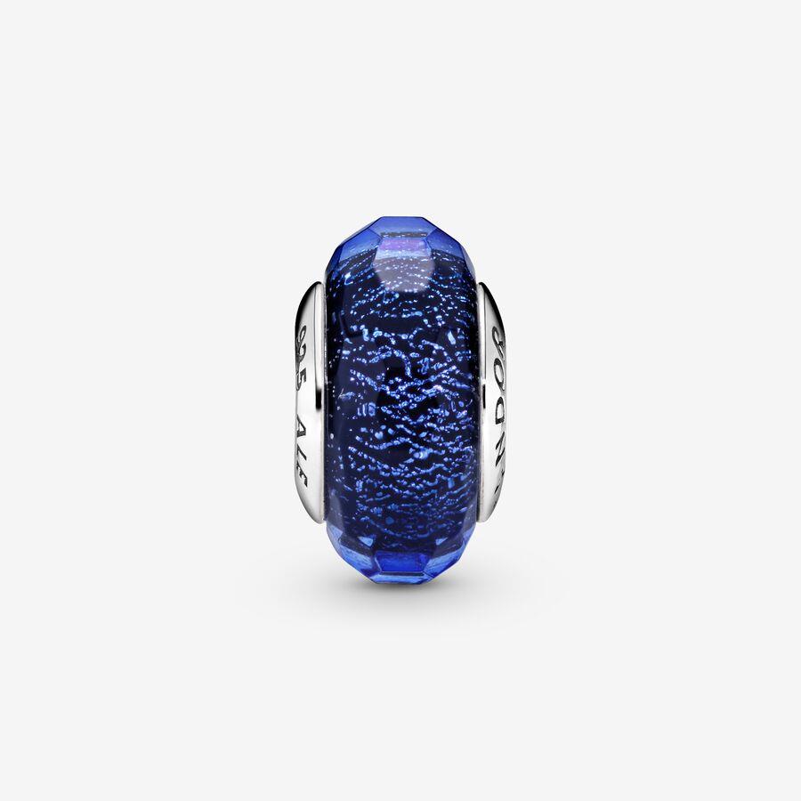Pandora Faceted Blue Murano Glass Charm