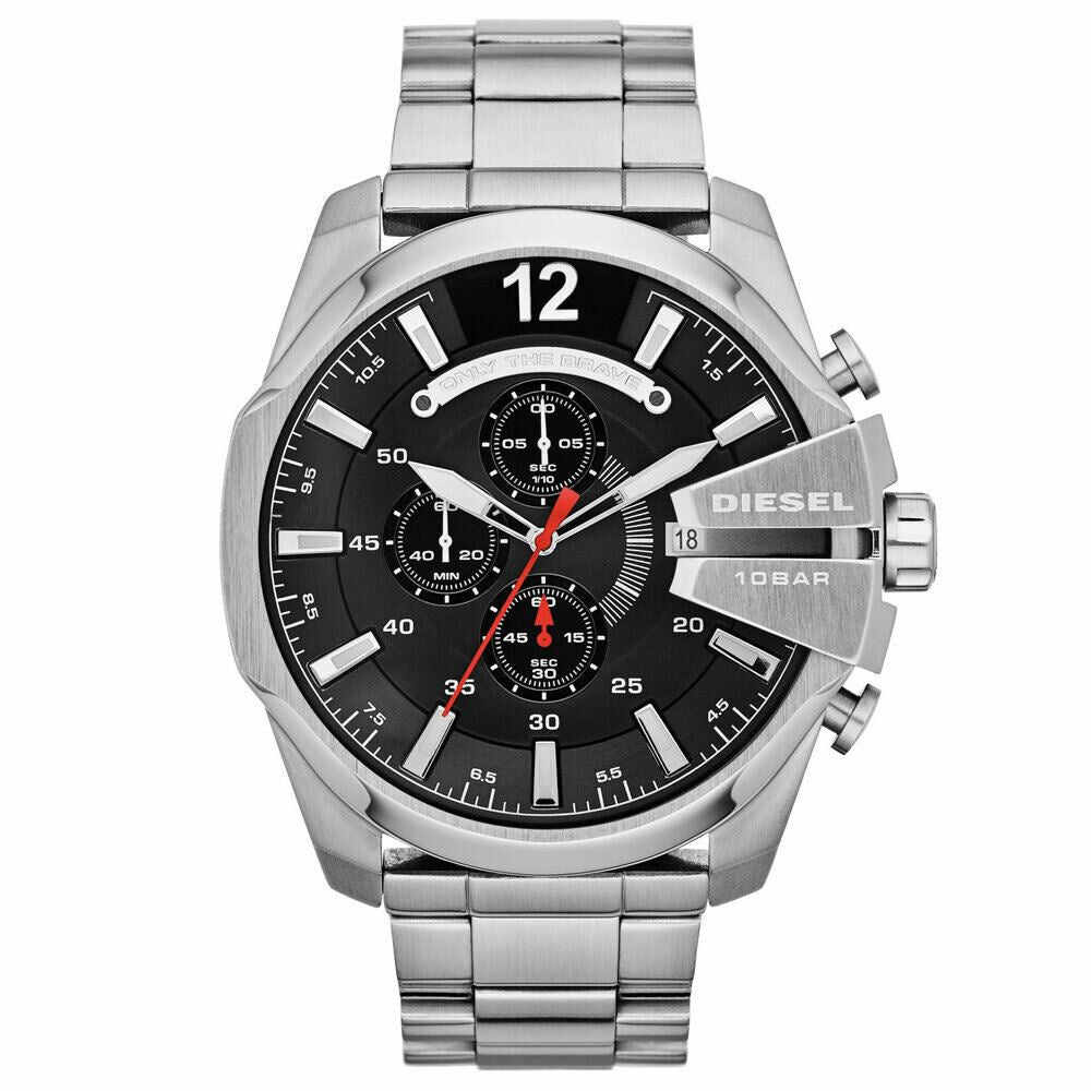 Diesel DZ4308 Chief Chronograph Black Dial Stainless Steel Men's Watch