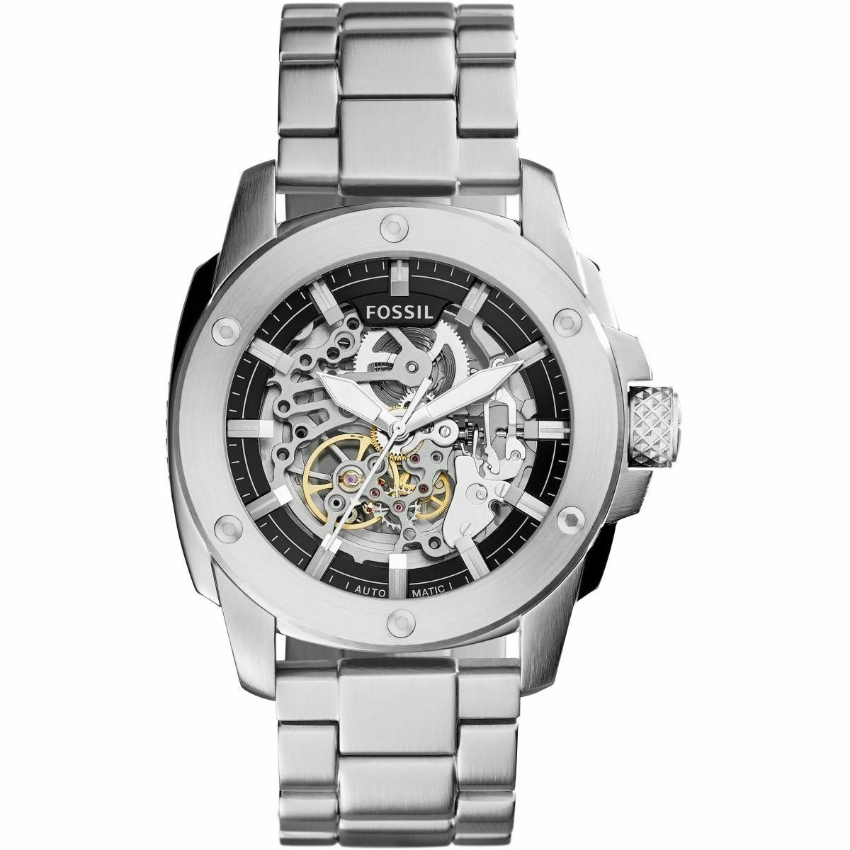Fossil ME3081 Modern Machine Automatic Stainless Steel Men's Watch