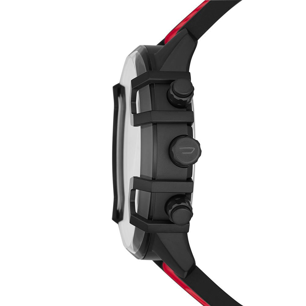 Diesel DZ4530 Griffed Chronograph Red Silicone Men's Watch