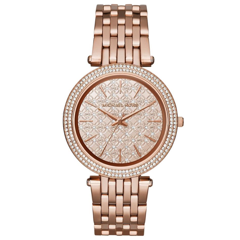 Michael Kors MK3399 Darcy Rose Dial Rose Gold-tone Ladies Watch
