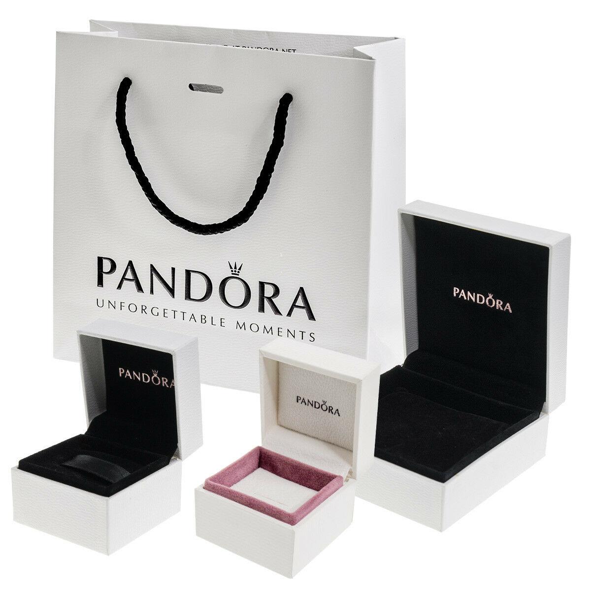 Pandora Sterling Silver Bracelet with O Crown Clasp 19 cm