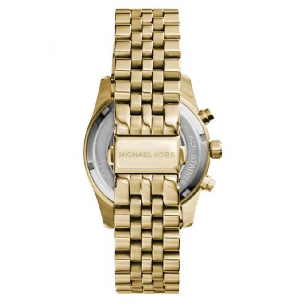 Michael Kors MK5556 Chronograph Champagne Dial Gold Ladies Watch