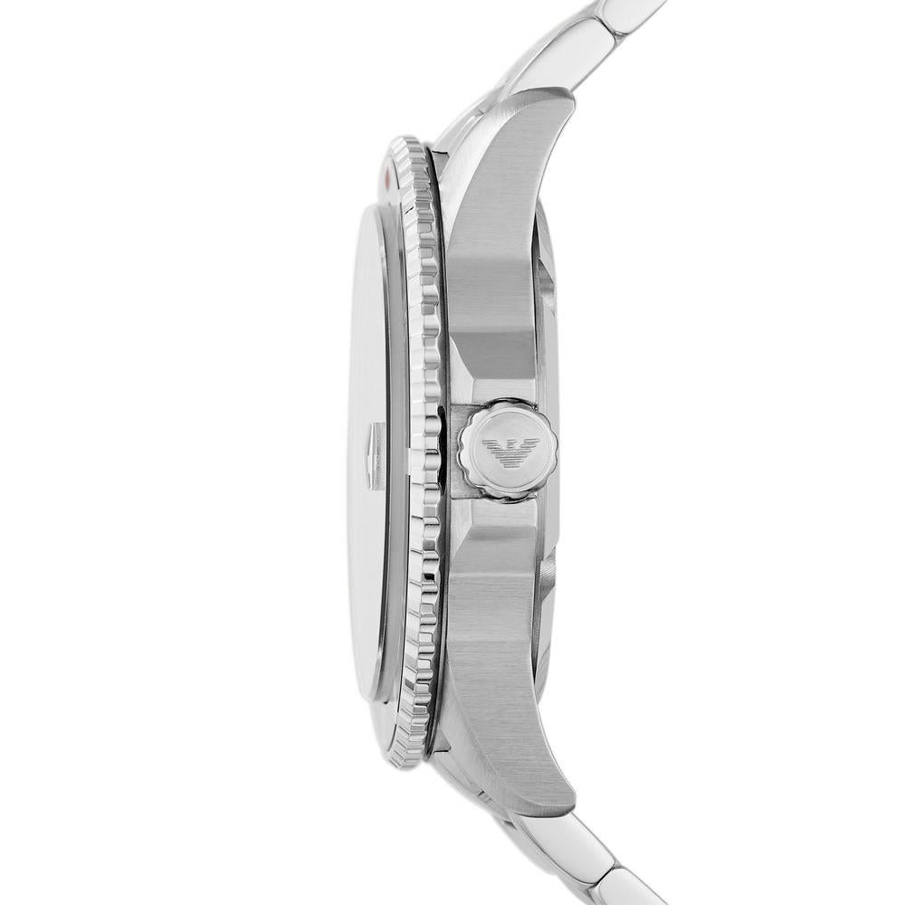 Emporio Armani AR11339 Three-Hand Date Stainless Steel Men's Watch