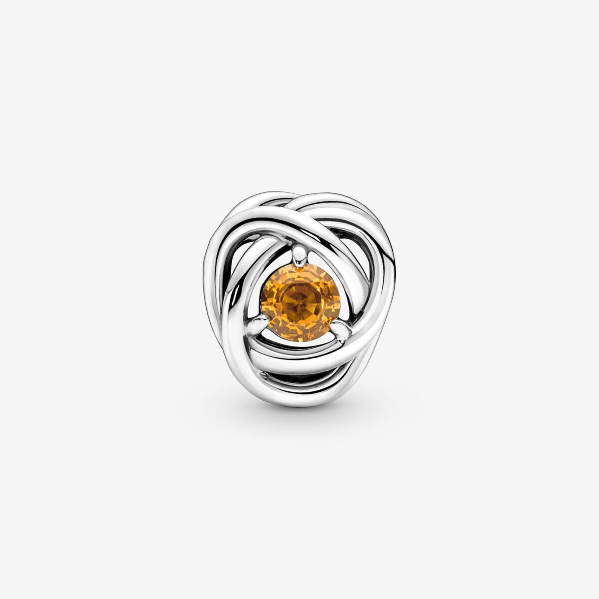 Pandora November Birthstone Eternity Circle Charm