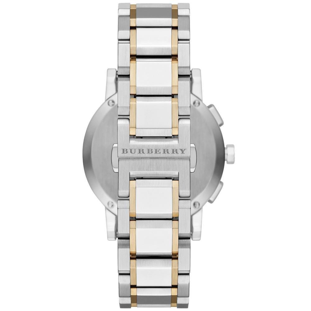 Burberry BU9751 The City Two-Tone Chronograph Ladies Watch