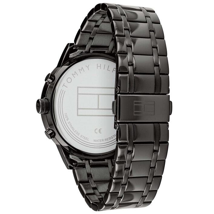 Tommy Hilfiger 1791633 Chronograph Black/Blue Men's Watch