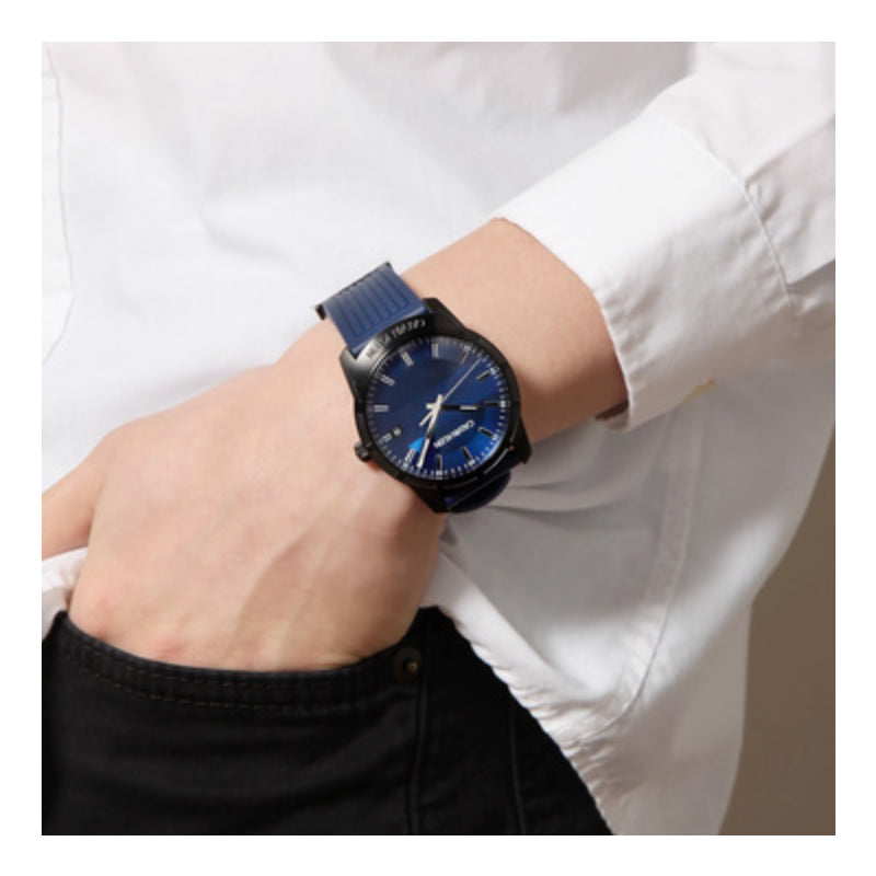 Calvin Klein K8R114VN Evidence Quartz Blue Dial Men's Watch