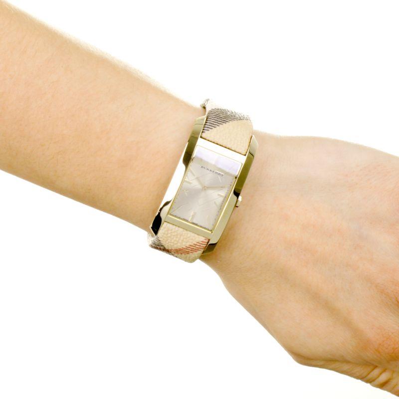 Burberry BU9407 25mm Stainless Steel Case Leather Women's Watch