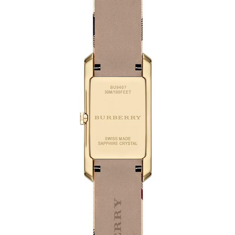 Burberry BU9407 25mm Stainless Steel Case Leather Women's Watch