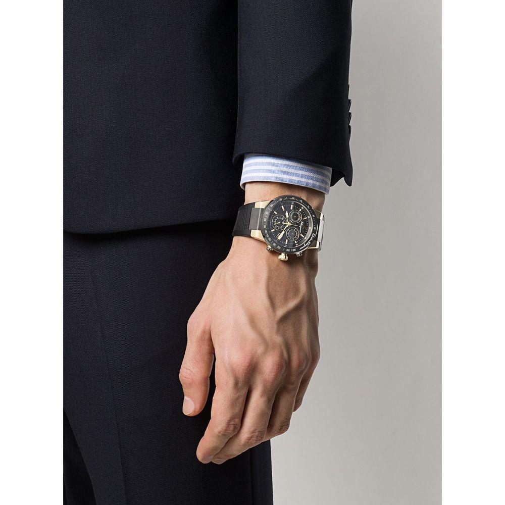 Salvatore Ferragamo F-80 Chronograph Quartz Black Dial Men's Watch