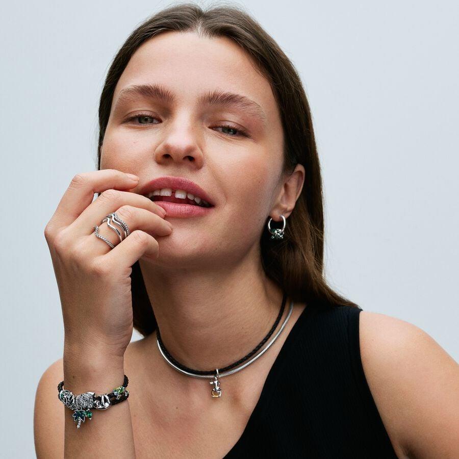 Pandora Climbing Frog Charm