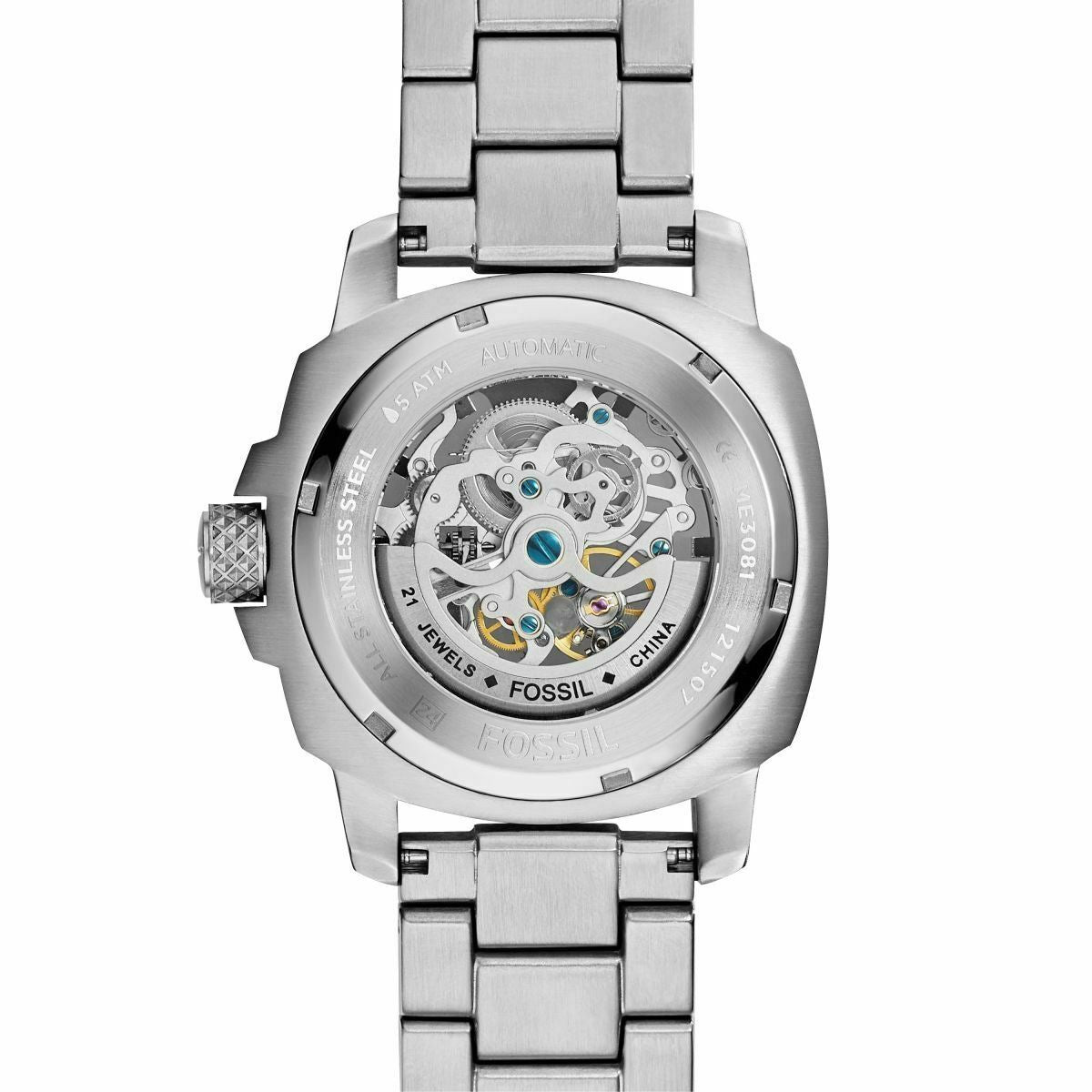 Fossil ME3081 Modern Machine Automatic Stainless Steel Men's Watch