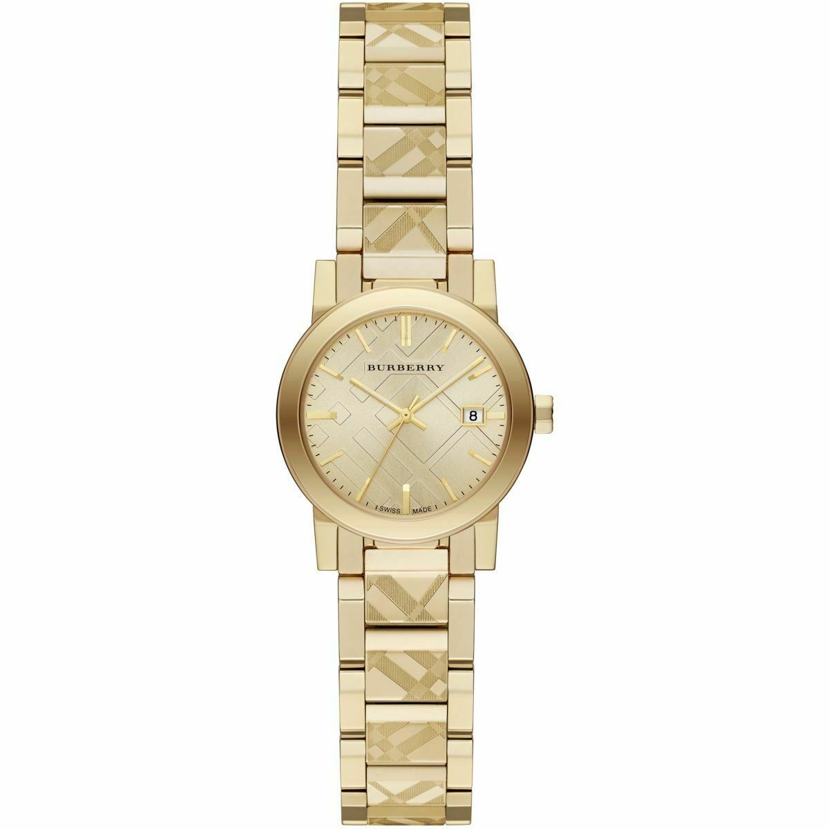 Burberry BU9234 Swiss Gold Tone Stainless Steel Women's Watch