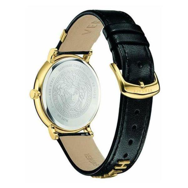 Versace VBQ050017 V-Circle 42mm Gold Tone Women's Watch