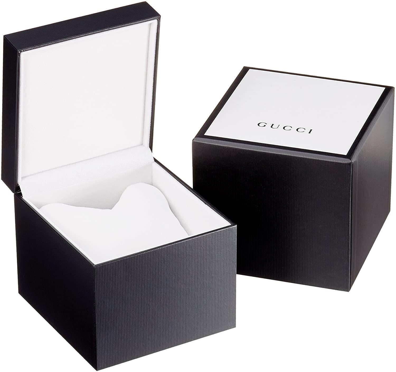 Gucci YA157409 Grip 38mm Quartz Stainless Steel Gold Dial Unisex Watch