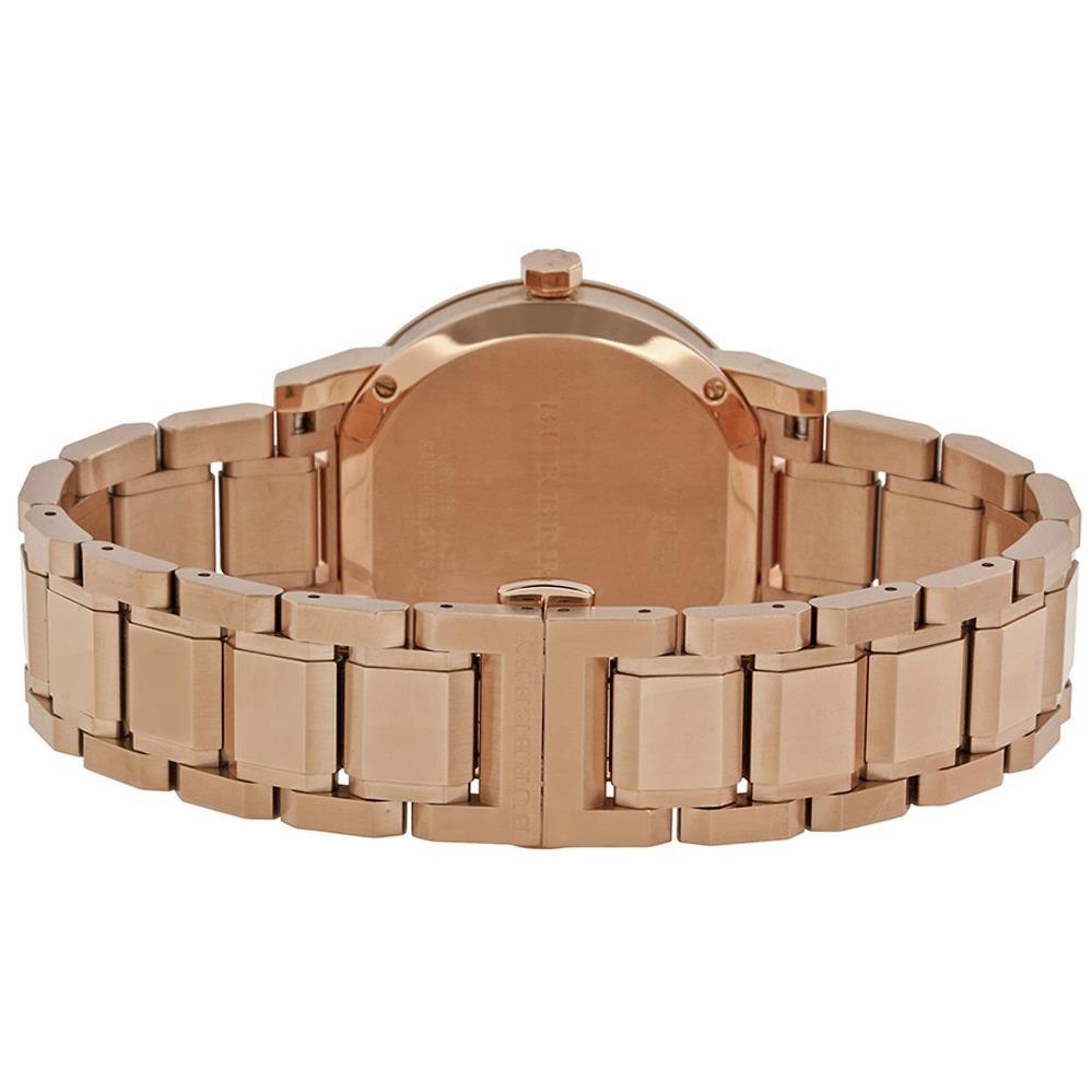 Burberry BU9034 Rose Dial Rose Gold-Tone Women's Watch