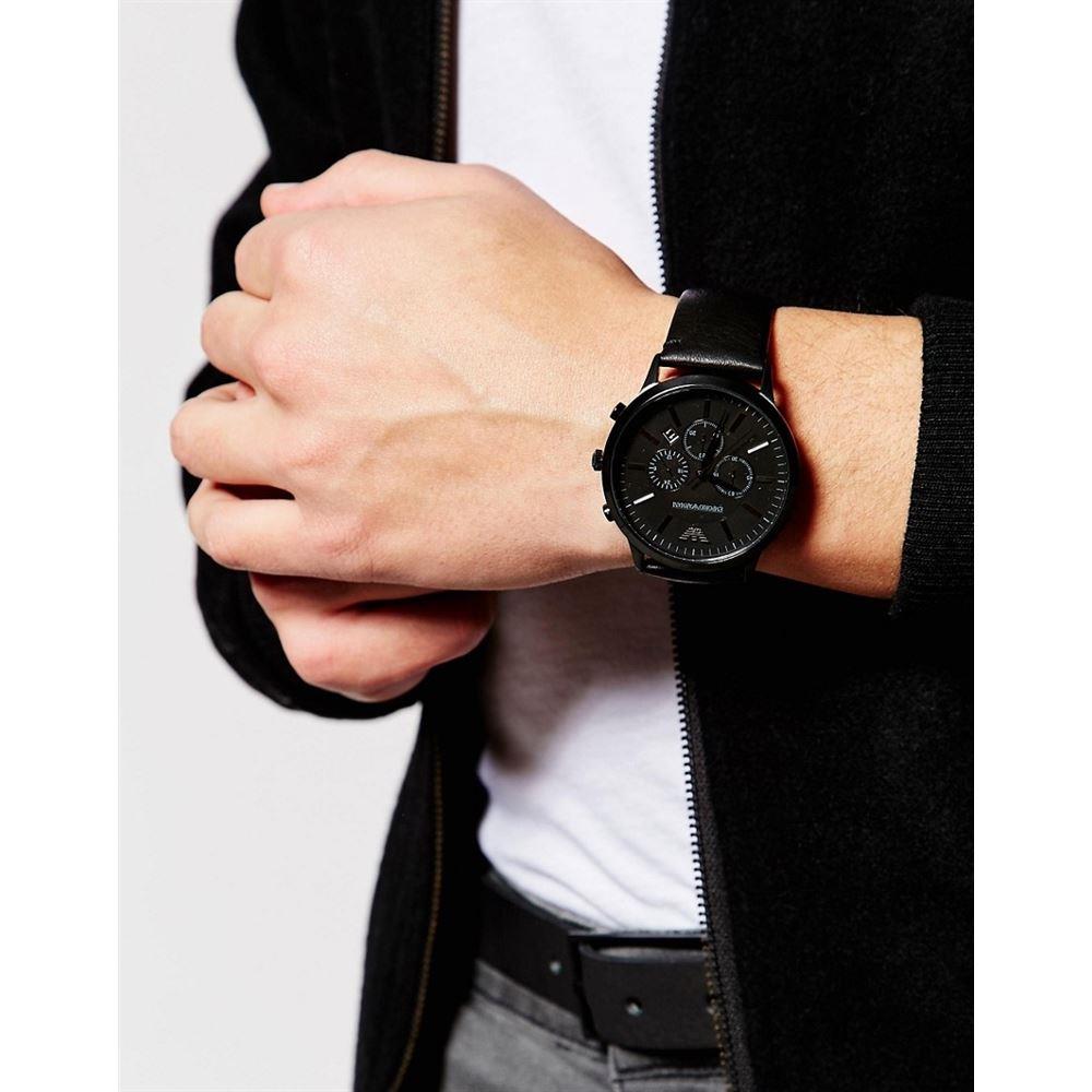 Emporio Armani AR2461 Classic Black Dial Chronograph Men's Watch