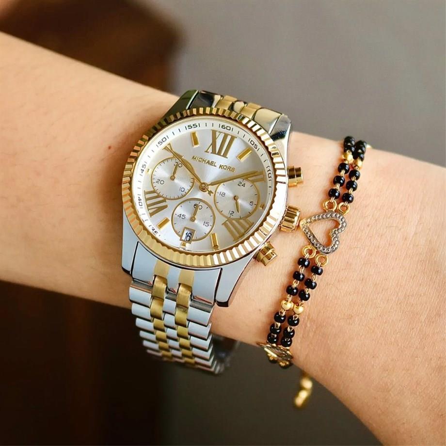 Michael Kors MK5955 Lexington Chronograph Stainless Steel Women's Watch